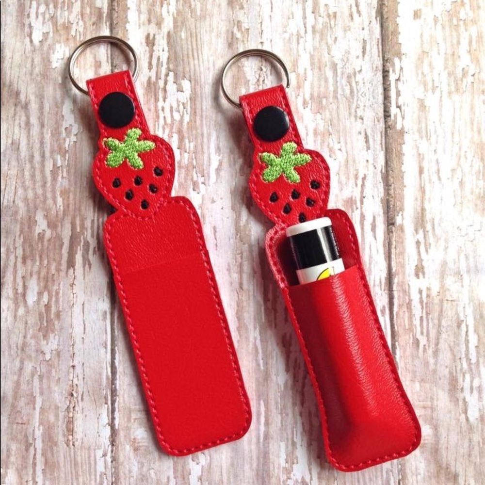 Handmade lip balm holders